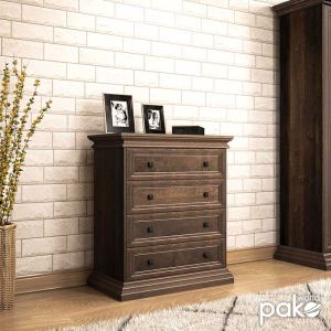 Скрин Mozart цвят орех 80x40x96cм