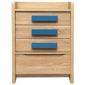 Скрин Playroom сонома-син Hm10217,02 63χ40χ80cm