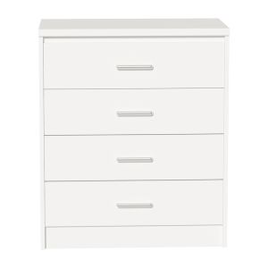 Chest of 4 drawers Olympus white 80x40x95