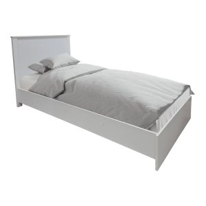 Спален комплект Athos White с легло 90x190 см, комплект от 3 части