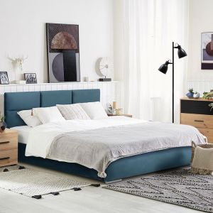 Bedroom Berlin Turquoise Fabric Color 175x214x115cm