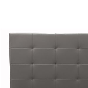 Roi Pu bedroom with chest of drawers, gray color, mattress mat 160x200cm