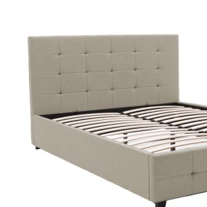 Roi bedroom with ivory chest for 160x200cm mattress