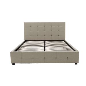 Roi bedroom with ivory chest for 160x200cm mattress