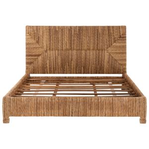Thaw Hm672 bedroom with teak frame - banana leaf weave 180x200cm