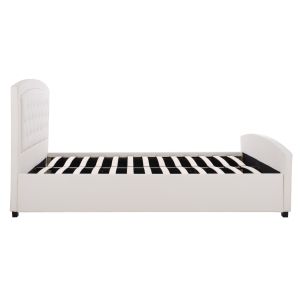 Bedroom double bed Odelia with Pu leather Hm550.11