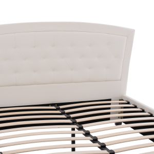 Bedroom double bed Odelia with Pu leather Hm550.11