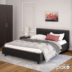 Спалня с ракла Roi 160x200 черна