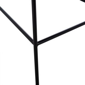Medium high bar stool Kelso gray plush Hm8735,01 54x58x95cm