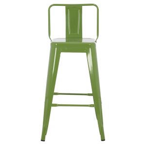 Medium-high metal bar stool Melita Relix green Hm8574,13
