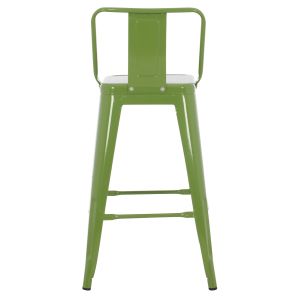 Medium-high metal bar stool Melita Relix green Hm8574,13