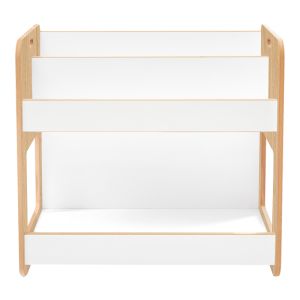 Стелаж Dovere натурално-бял Mdf 56x34x55cm