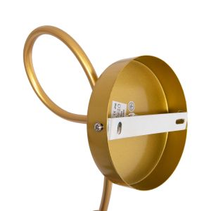 Wall lamp Fridrik Hm7399.12 metal in gold 12x15.5x28.5hcm