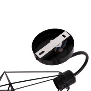 Wall lamp Milid Hm4468 metal in black 20x27x28cm.