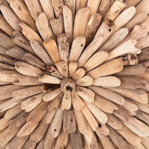 Wall decoration Chiiki Naturally Hm4297 Driftwood D40cm