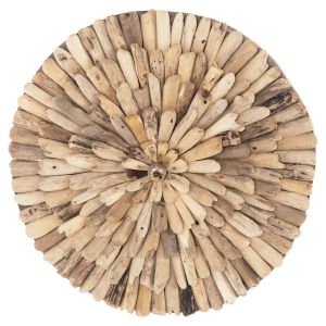 Wall decoration Chiiki Naturally Hm4297 Driftwood D40cm