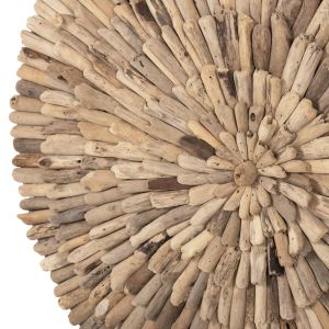 Wall decoration Chiiki Naturally Hm4299 Driftwood D80cm