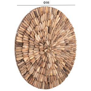 Wall decoration Chiiki Naturally Hm4300 Driftwood D98cm
