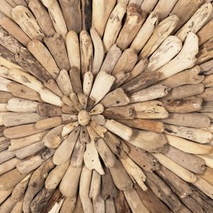 Wall decoration Chiiki Naturally Hm4300 Driftwood D98cm