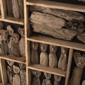 Стенна декорация Myst Naturally Hm4281 фигури в рамка Driftwood 200x6x120hcm