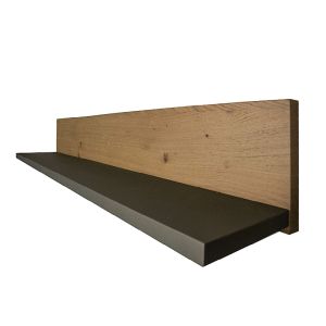 Wall shelf Jakarta oak/anthracite 145*29*25