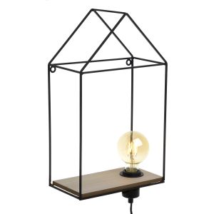 Wall shelf with lighting