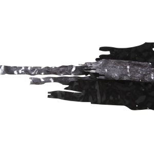 Стенна метална декорация Hm4196 цвят антрацит/златен 144x63,5hcm