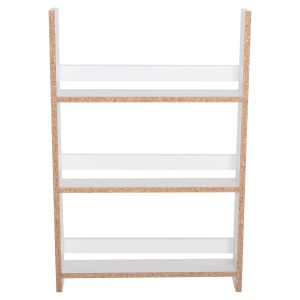 Стенни рафтове Sani Hm18223.01 меламин в бяло 60x10x90hcm. (3 рафта)