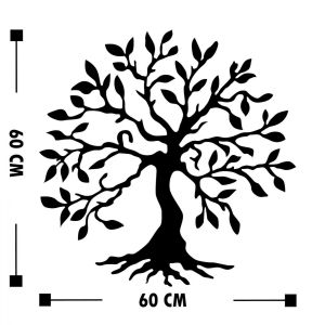 Стенно метално пано дърво Hm7208