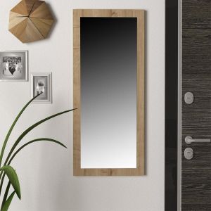 Wall mirror 'gabriel' sonoma color 45x105cm