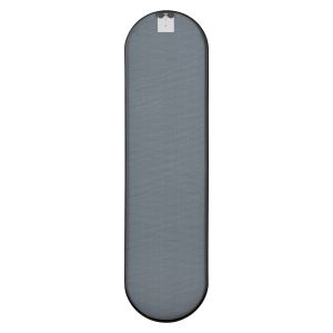 Wall mirror Hm9581,01 Tall Oval Black with aluminum frame 38.5x4x149hcm
