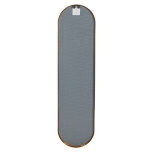 Wall mirror Hm9581,30 Tall Oval Gold with aluminum frame 38.5x4x149hcm