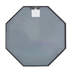 Wall mirror Hm9583.01 Octagon Black with aluminum frame 55.5x2.5x55.5hcm
