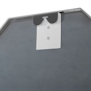 Wall mirror Hm9583.40 Octagon Silver with aluminum frame 55.5x2.5x55.5hcm