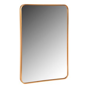 Wall mirror Hm9584,30 Gold with aluminum frame 60x3x80hcm