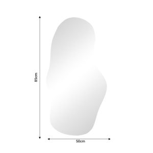 Wall mirror Polen Inar Glass 50x1x85cm