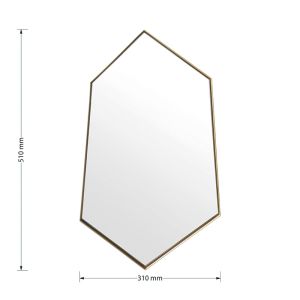 Стенно огледало Polygon 31x2x51cm