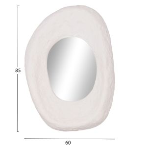Стенно огледало Riffe Hm4695.02 фиброцимент в бяло 60x13x85всм