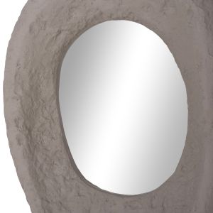 Wall mirror Riffe Hm4695.03 fiber cement in gray 60x13x85cm