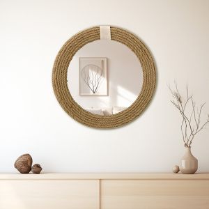 Wall mirror Rope 60x2x60cm