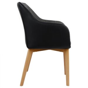 Chair Bristol dark gray Hm0141,01