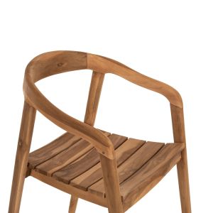 Deus Hm9621 teak chair 54x56x76cm