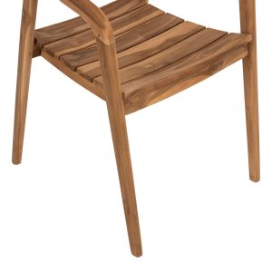 Deus Hm9621 teak chair 54x56x76cm