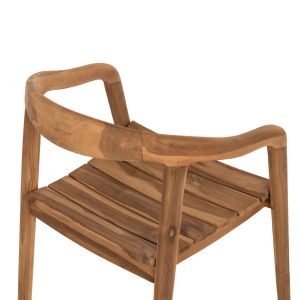 Deus Hm9621 teak chair 54x56x76cm