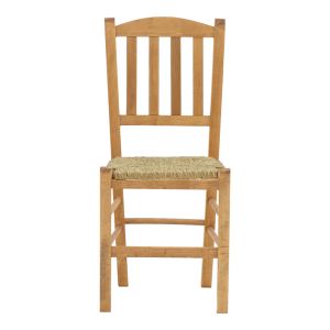 Dmnir-charchie chair made of solid wood, walnut color, 41x42x92cm