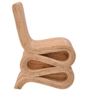 Стол Favorsy ратан в естествен цвят 65x52x90см