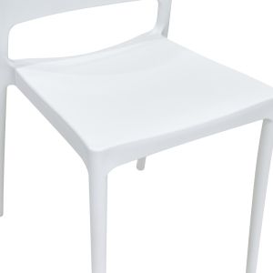 Стол Fenxy Pp в бял цвят 38x42x77см