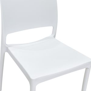Стол Fenxy Pp в бял цвят 38x42x77см