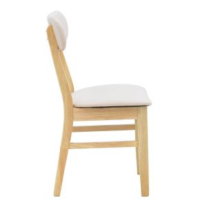 Gaborn chair in natural beige color 47x47x81.5 cm