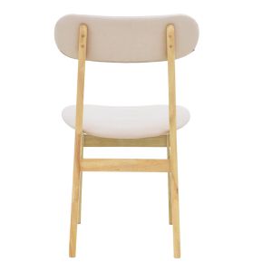 Gaborn chair in natural beige color 47x47x81.5 cm